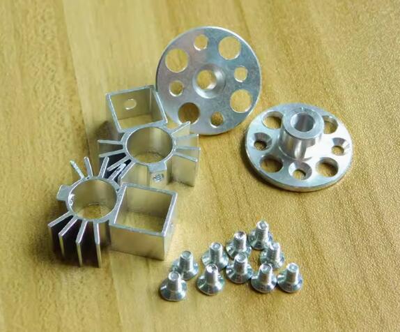 Rc Airplane Motor Mount Aluminum - 2 Buah GWS Brushless Aluminium 2212