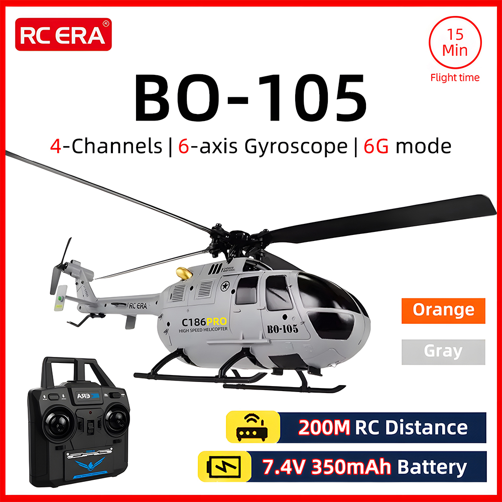 Rc Airplane Flight Controller Gyro - RC ERA BO-105 Helikopter 1:48 Skala