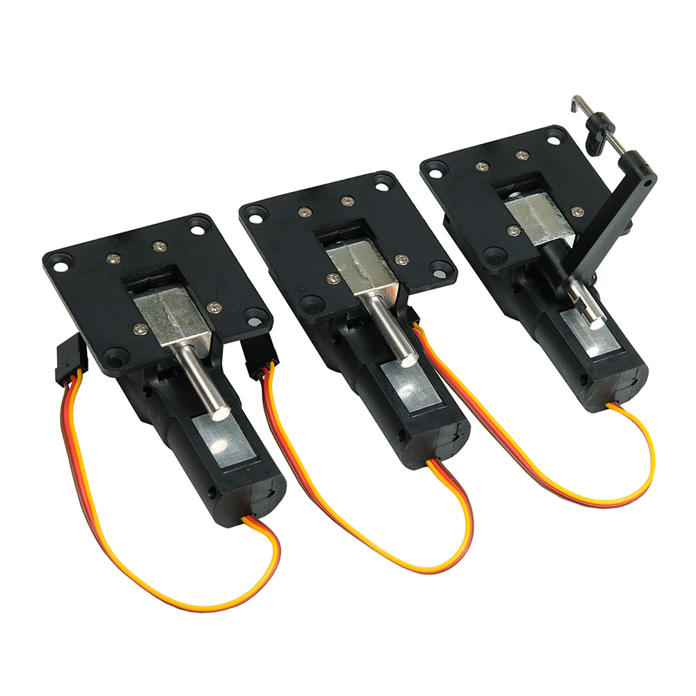 Rc Airplane Electric Landing Gear Retract - Servoless Menarik Kembali dengan Blok Logam