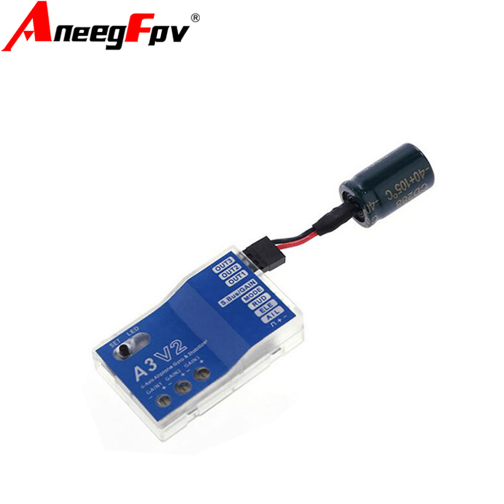Rc Airplane Flight Controller Gyro - Stabilizer Pengontrol Penerbangan Pesawat 3 Axis