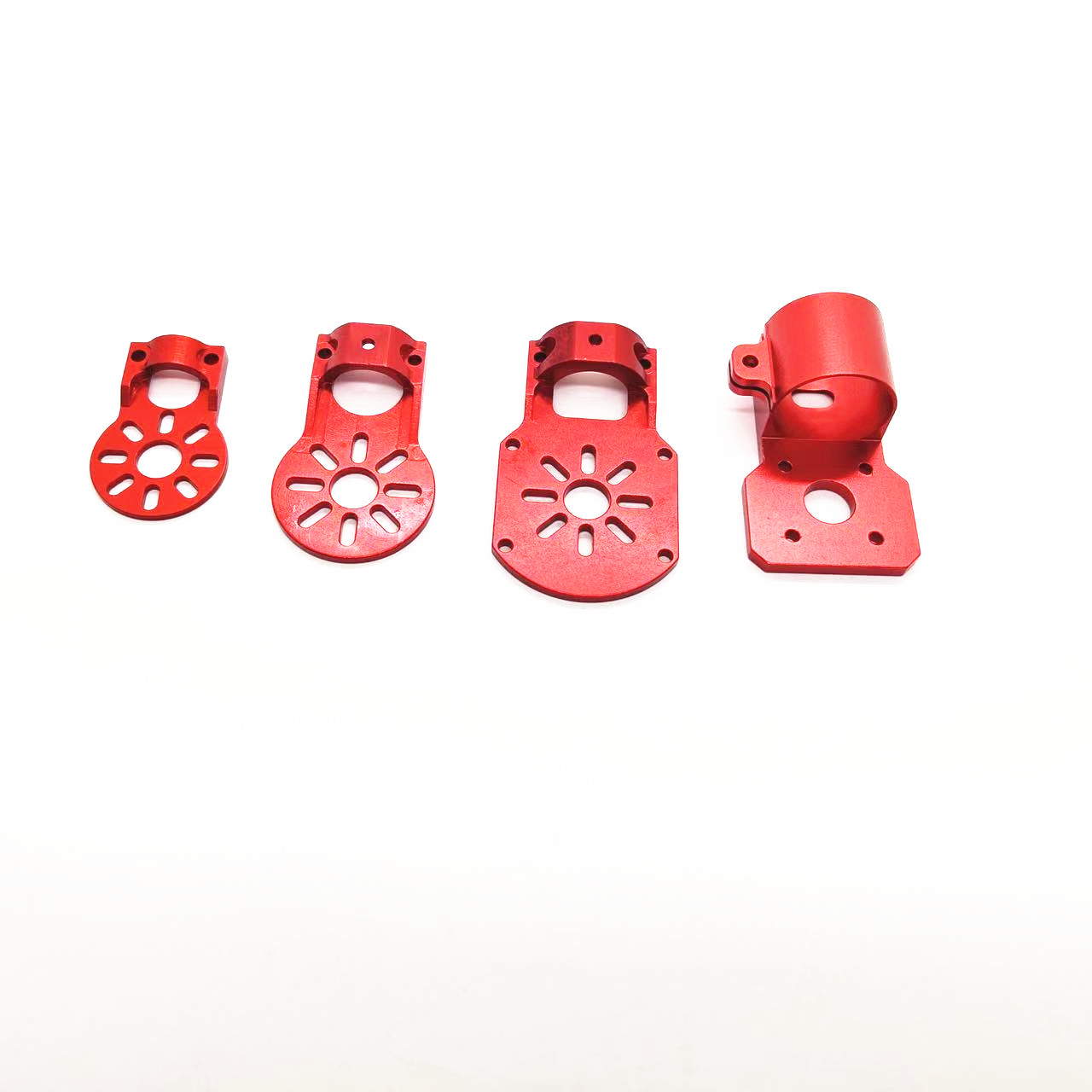 Rc Airplane Motor Mount Aluminum - 4 buah 12mm/16mm/18mm aluminium Aloi dudukan