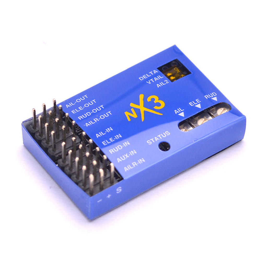 NX3 3D Penstabil Keseimbangan  - Rc Airplane Flight Controller Gyro ulasan dan harga