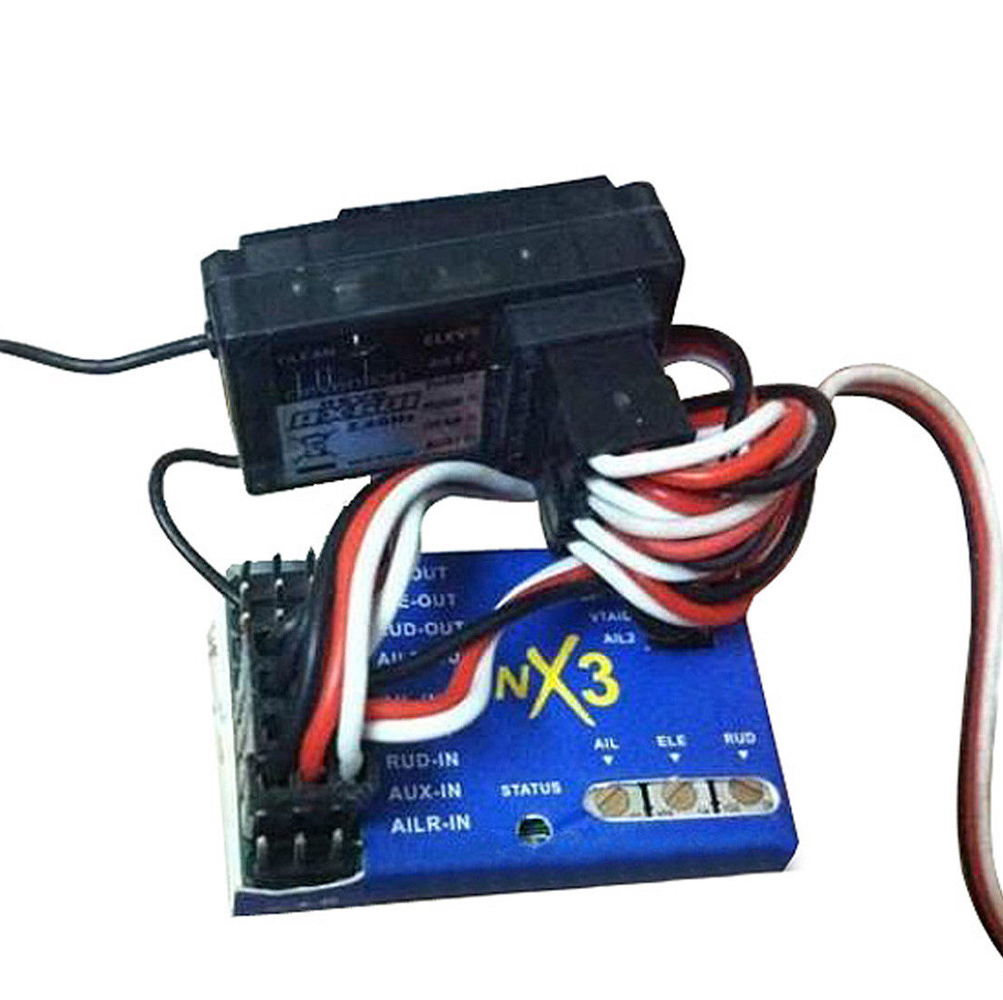 NX3 3D Penstabil Keseimbangan  - Rc Airplane Flight Controller Gyro ulasan dan harga
