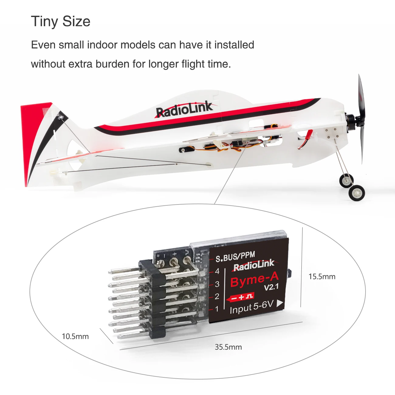 Radiolink Byme-A Byme-D Flight - Rc Airplane Flight Controller Gyro ulasan dan harga