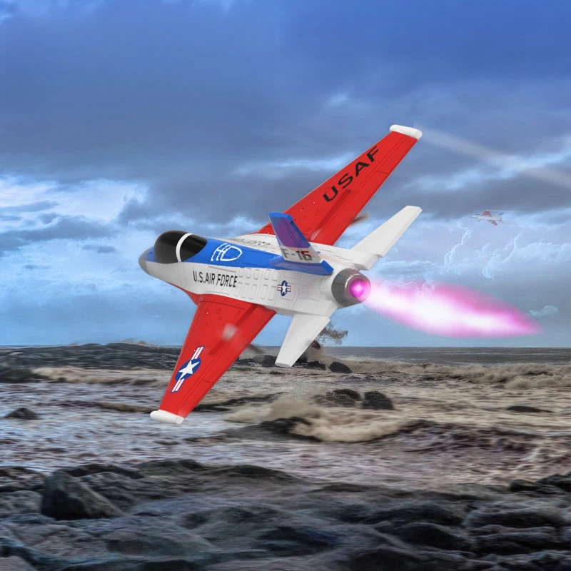 VolantexRC F 16 Pesawat Tempur - Rc Airplane Flight Controller Gyro ulasan dan harga