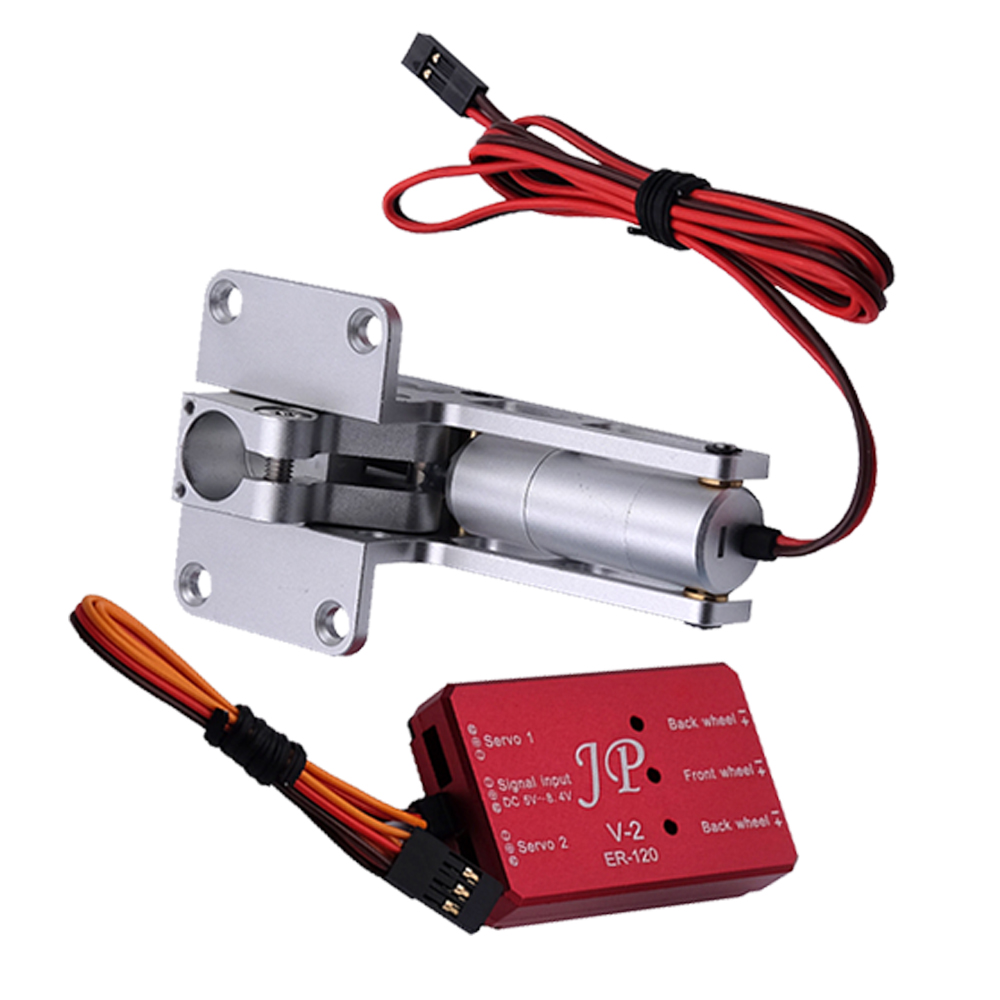 JP Hobby Alloy CNC Electric Re - Rc Airplane Electric Landing Gear Retract ulasan dan harga