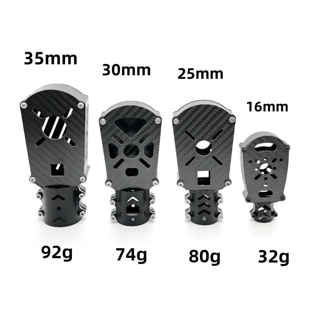 Dudukan Motor Aluminium 16mm 2 - Rc Airplane Motor Mount Aluminum ulasan dan harga