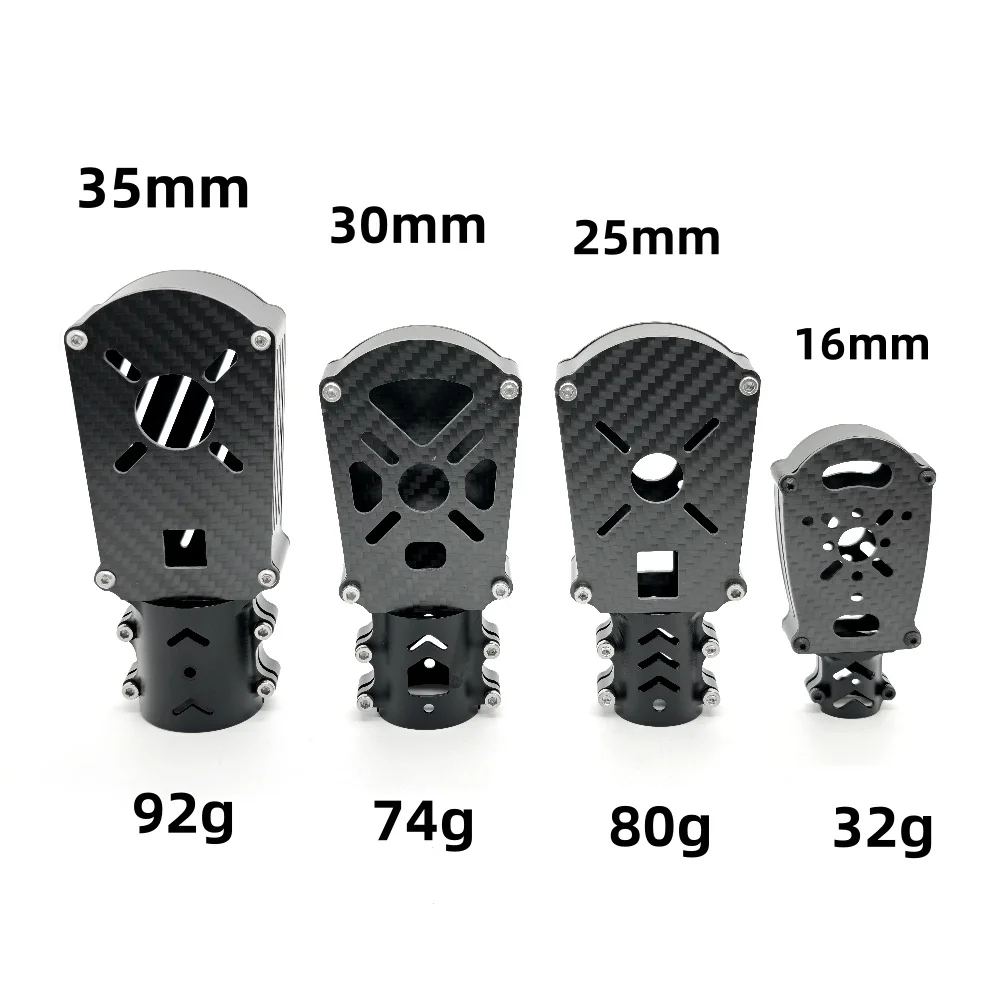 Dudukan Motor Aluminium 16mm 2 - Rc Airplane Motor Mount Aluminum ulasan dan harga