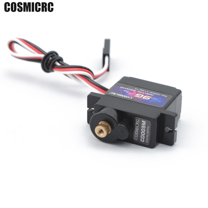 COSMICRC Servo Digital 1/4 Bua - Rc Plane Servo 9G Metal Gear Micro ulasan dan harga
