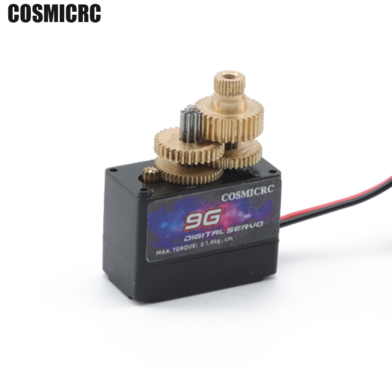 COSMICRC Servo Digital 1/4 Bua - Rc Plane Servo 9G Metal Gear Micro ulasan dan harga
