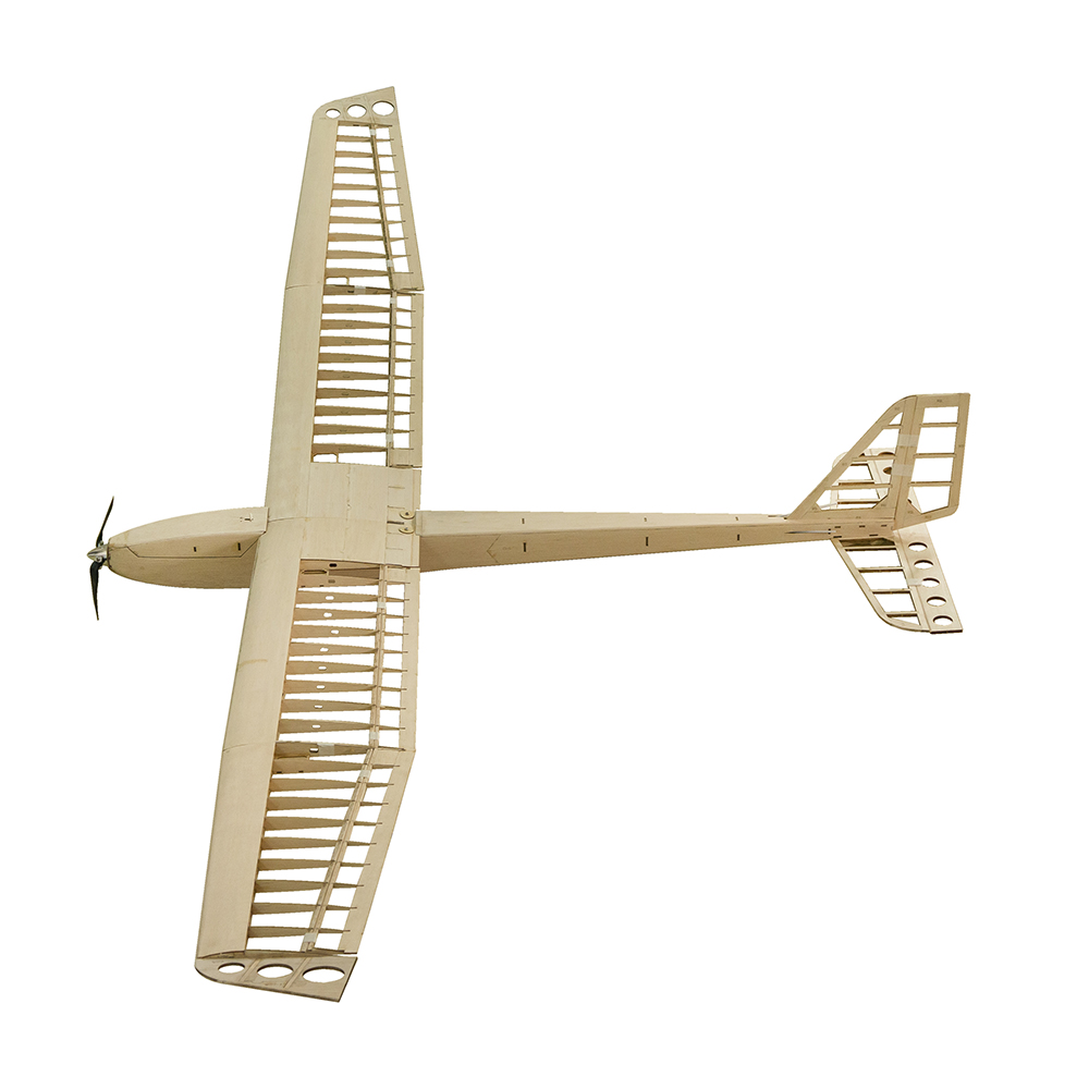 Kit Glider RC F25 AION-25 2500 - Rc Glider Balsa Sailplane Kit ulasan dan harga