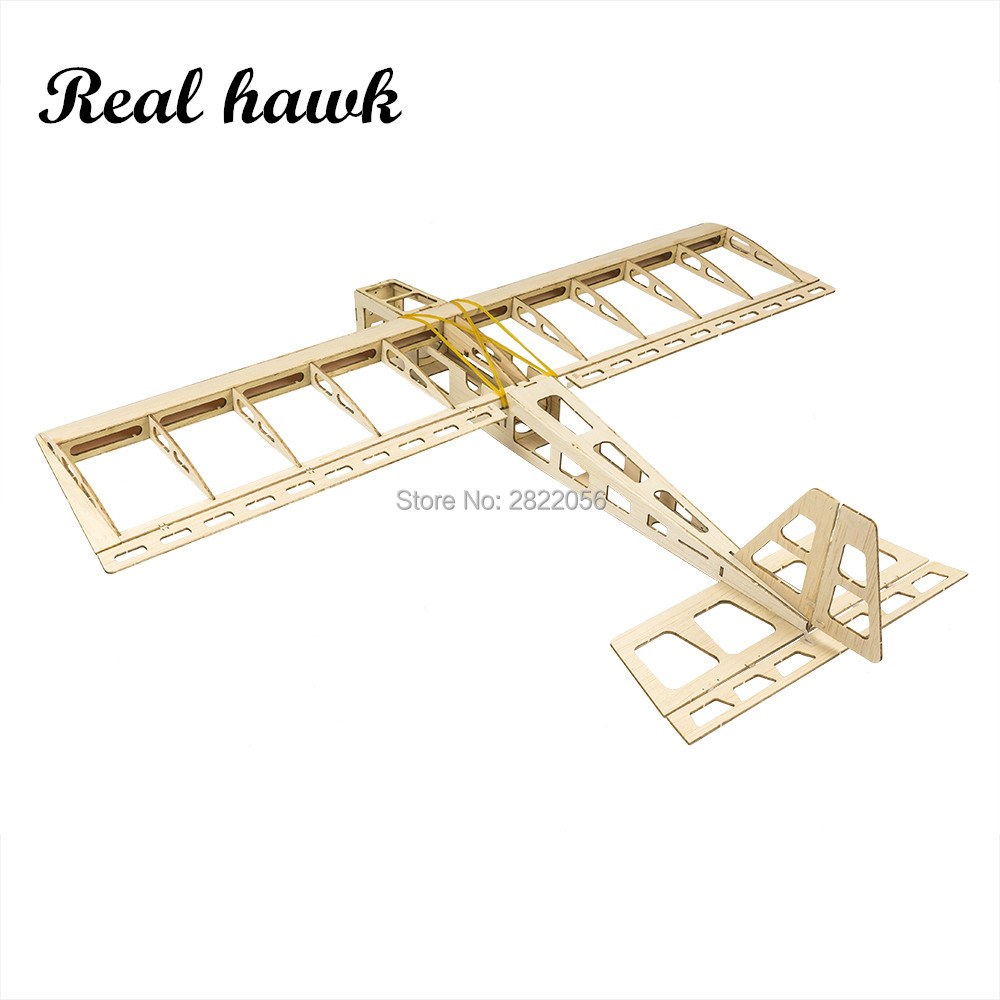 Pesawat RC Skala Real Hawk dar - Rc Airplane Balsa Wood Kit Laser Cut ulasan dan harga