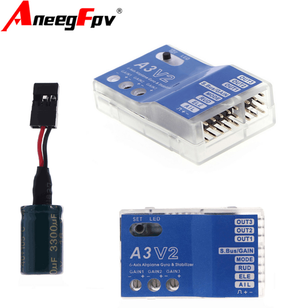 Stabilizer Pengontrol Penerban - Rc Airplane Flight Controller Gyro ulasan dan harga
