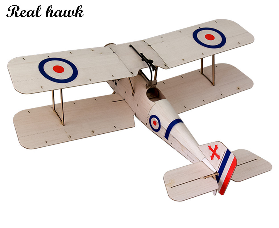 Sopwith-SE5A 378Mm Balsa Bipla - Rc Airplane Balsa Wood Kit Laser Cut ulasan dan harga