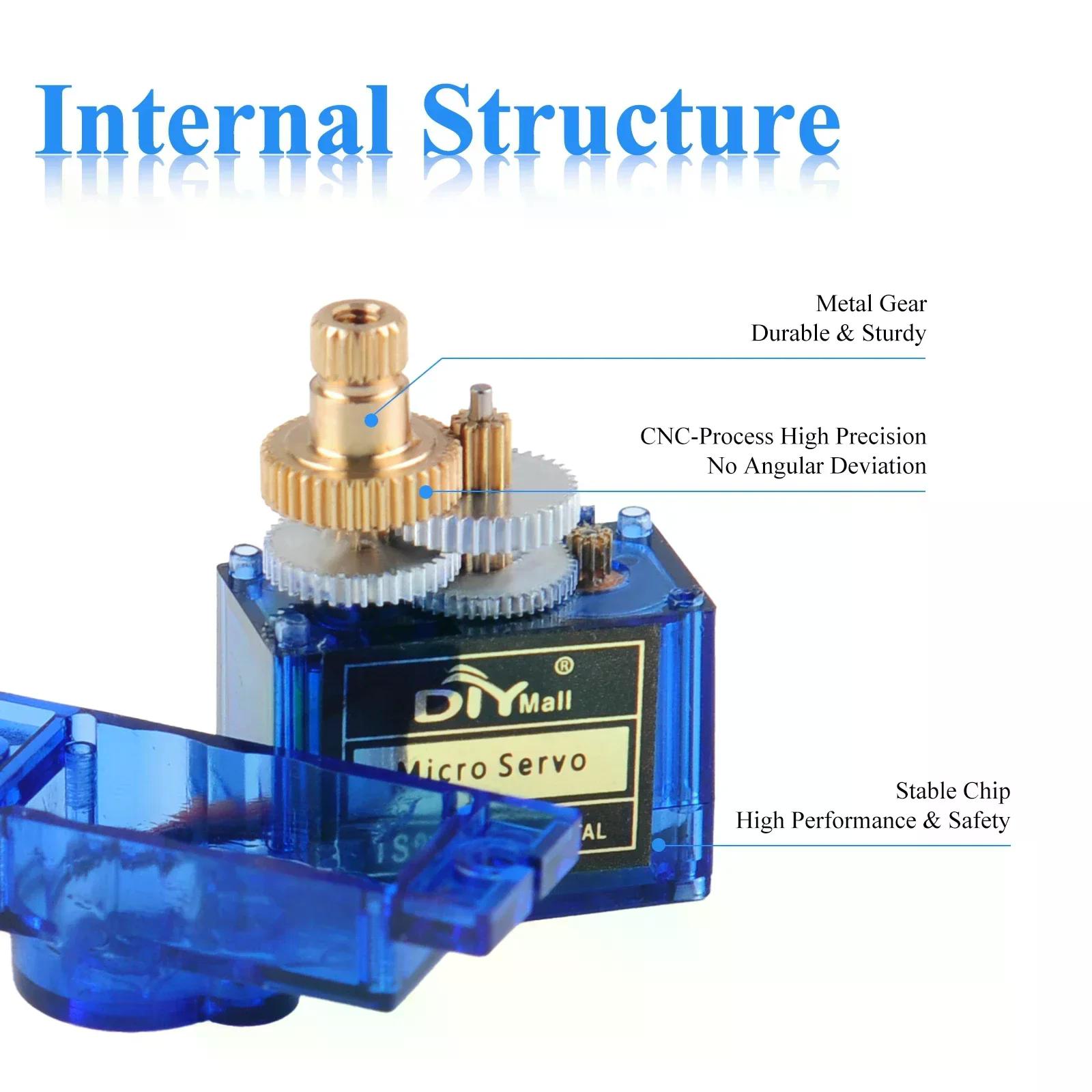 9g Perlengkapan Logam Servo Mi - Rc Plane Servo 9G Metal Gear Micro ulasan dan harga