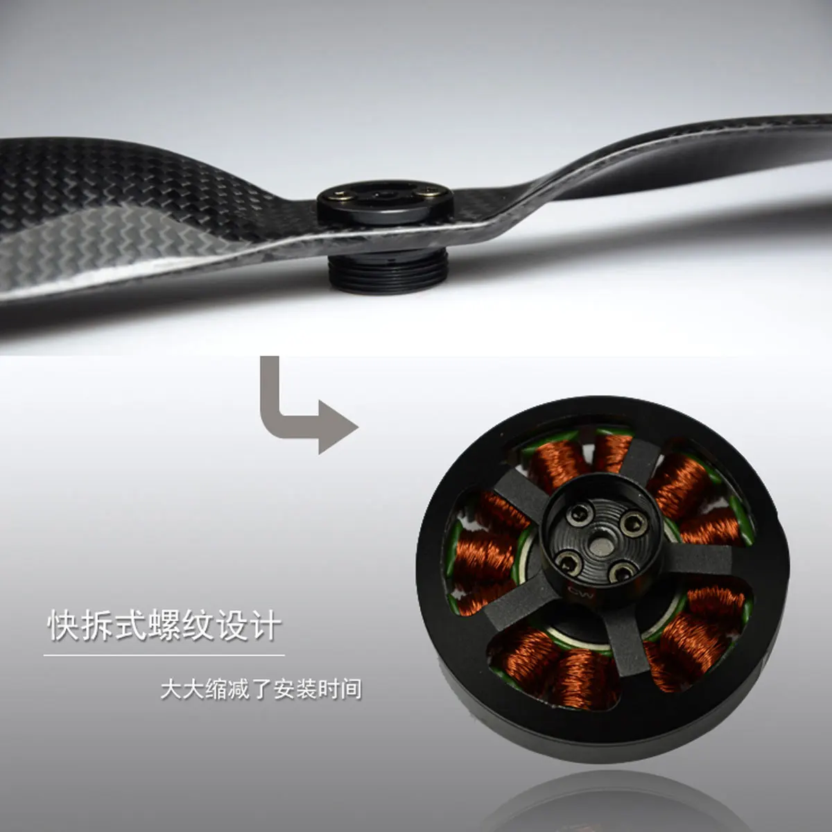 Adaptor Mur Propeller Aluminiu - Rc Airplane Motor Mount Aluminum ulasan dan harga