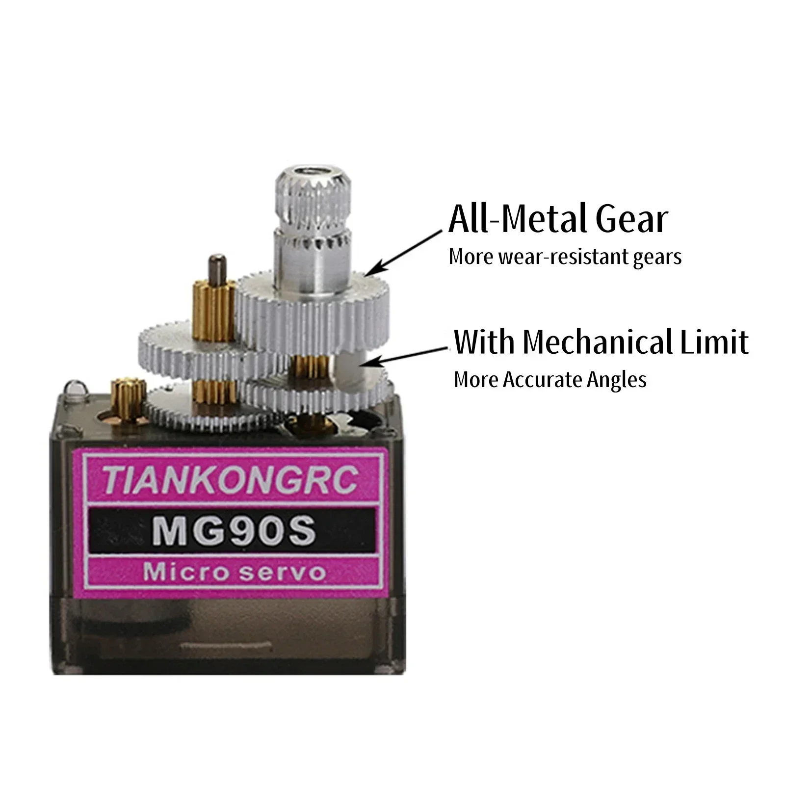 10 Buah Motor Servo Mikro MG90 - Rc Plane Servo 9G Metal Gear Micro ulasan dan harga