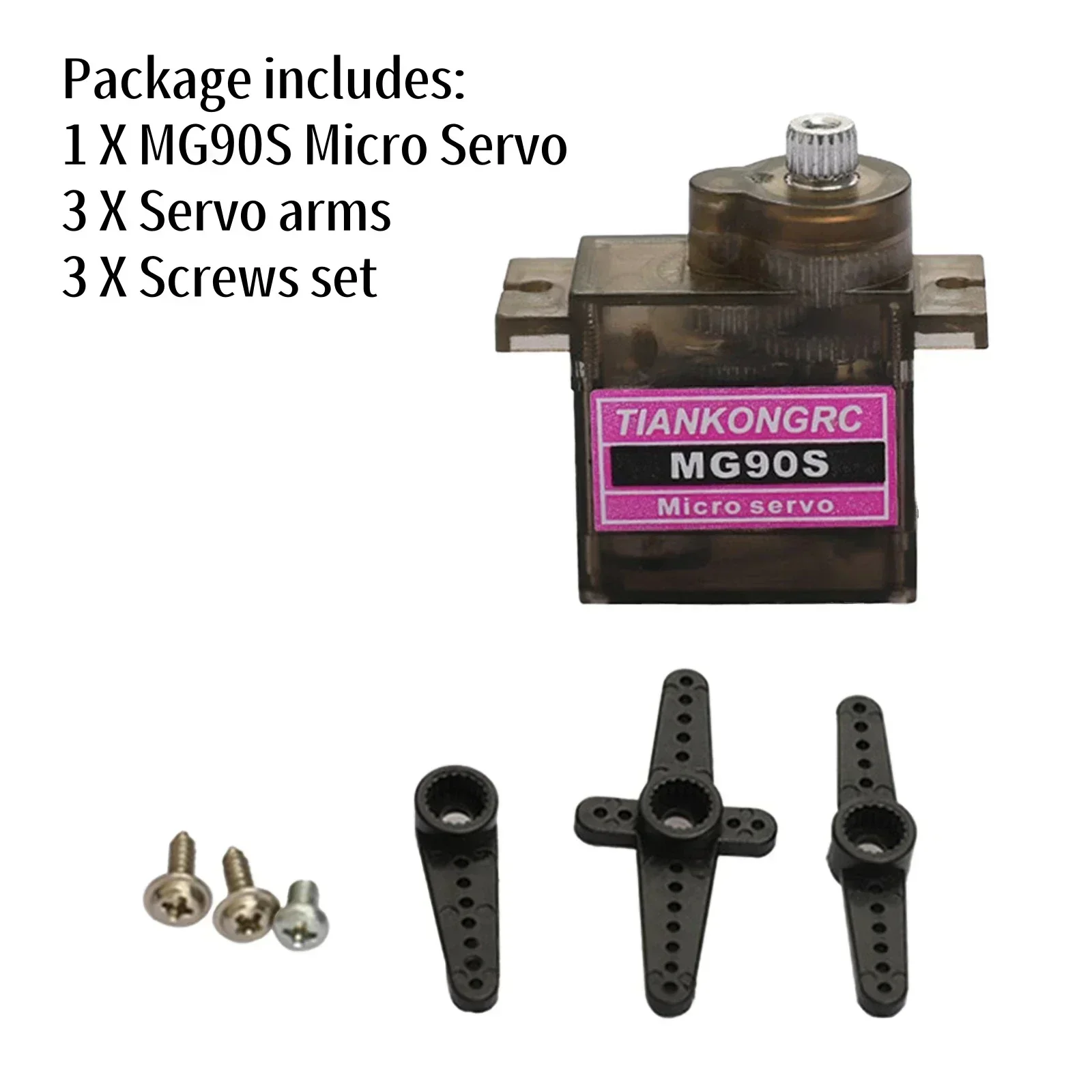10 Buah Motor Servo Mikro MG90 - Rc Plane Servo 9G Metal Gear Micro ulasan dan harga