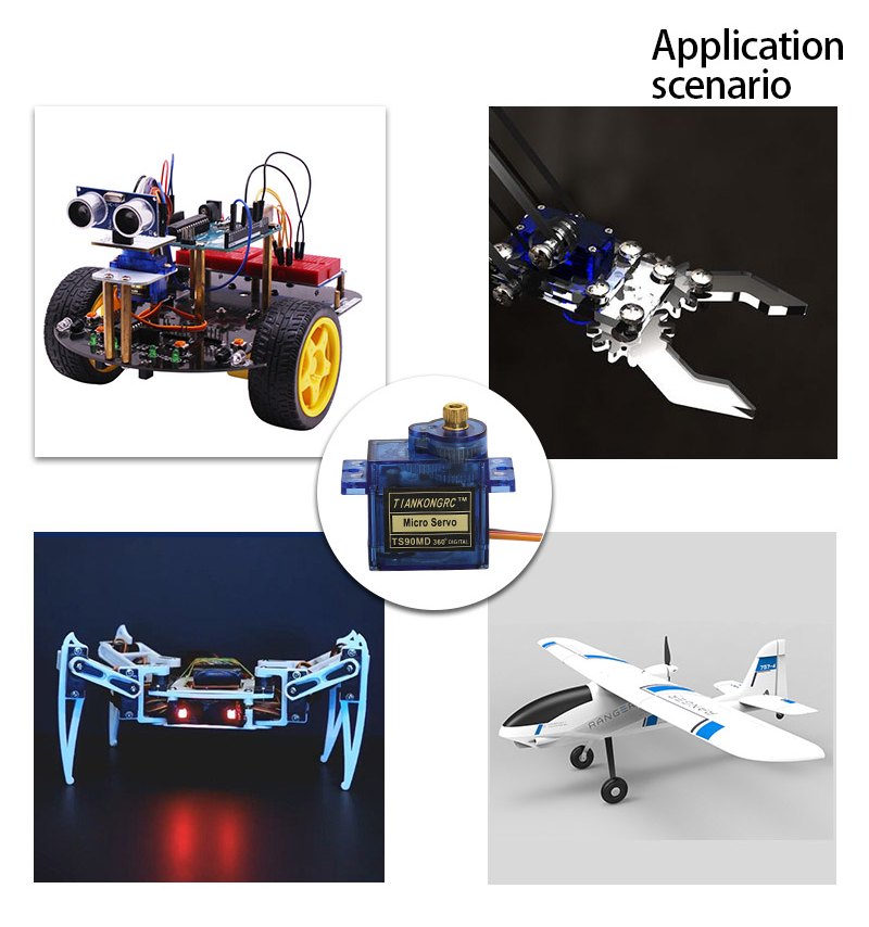 2/4/10/100 buah 9g TS90MD gigi - Rc Plane Servo 9G Metal Gear Micro ulasan dan harga