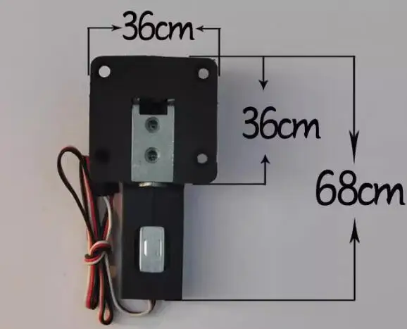 40G Electric Servoless Electri - Rc Airplane Electric Landing Gear Retract ulasan dan harga