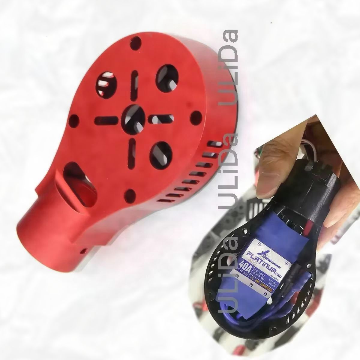 Dudukan Motor CNC dari Paduan  - Rc Airplane Motor Mount Aluminum ulasan dan harga