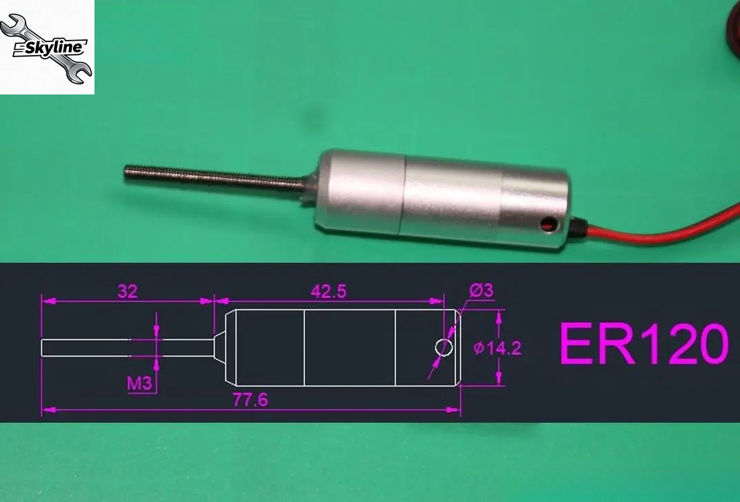 Roda Pendaratan Elektrik Retra - Rc Airplane Electric Landing Gear Retract ulasan dan harga